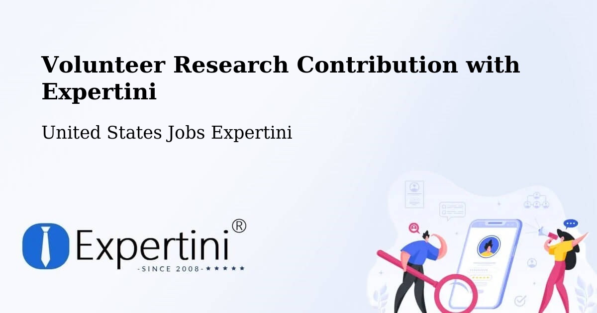 Volunteer Research Contribution Program – Woonsocket - United States Jobs Expertini